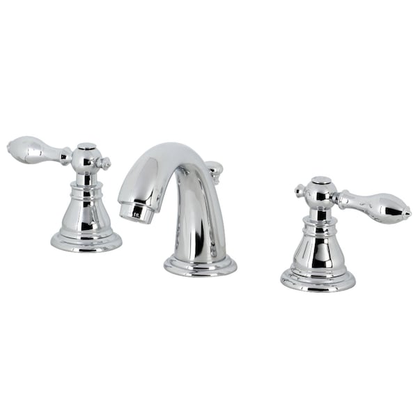 American Classic Widespread Bathroom Faucet W/Retail Pop-Up, Chrome